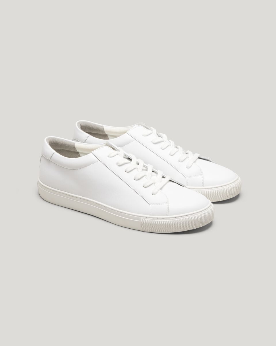 Classic White Leather Sneaker